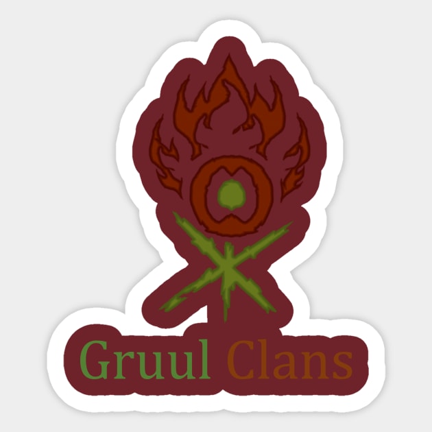 Gruul Clans Sticker by Apfel 